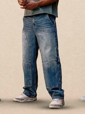 YoungLA Workwear Jeans Blue Wash